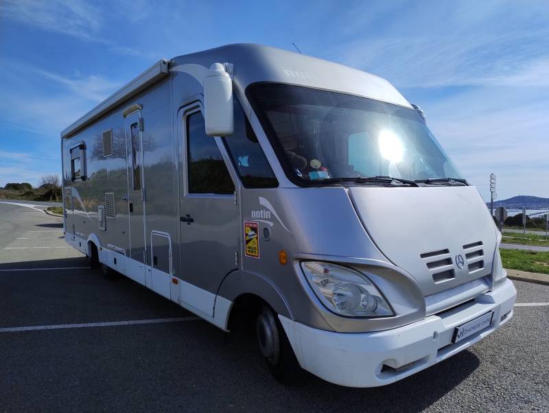 Superbe intégral NOTIN VOLGA avec tous les équipements pour des voyages au long court - parfaitement équipé et visible à proximité de Sète (34)