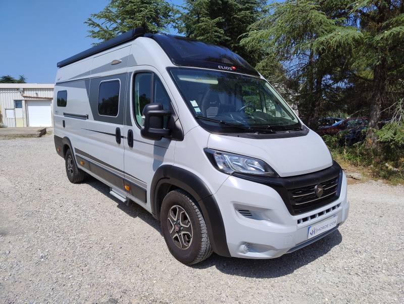 Superbe fourgon ELIOS 63GX SKYLINE boite auto - Clim cellule - Comme neuf avec faible kilométrage visible à proximité de Lunel (34)