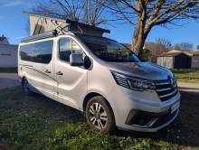 Notre zone d'activité pour ce service Camping-car d'occasion à vendre avec attelage, antenne TV et panneau solaire